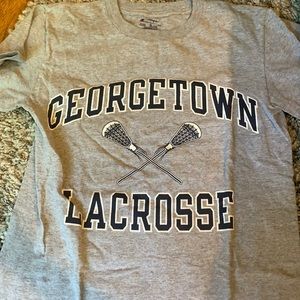 Champion Georgetown lacrosse t-shirt